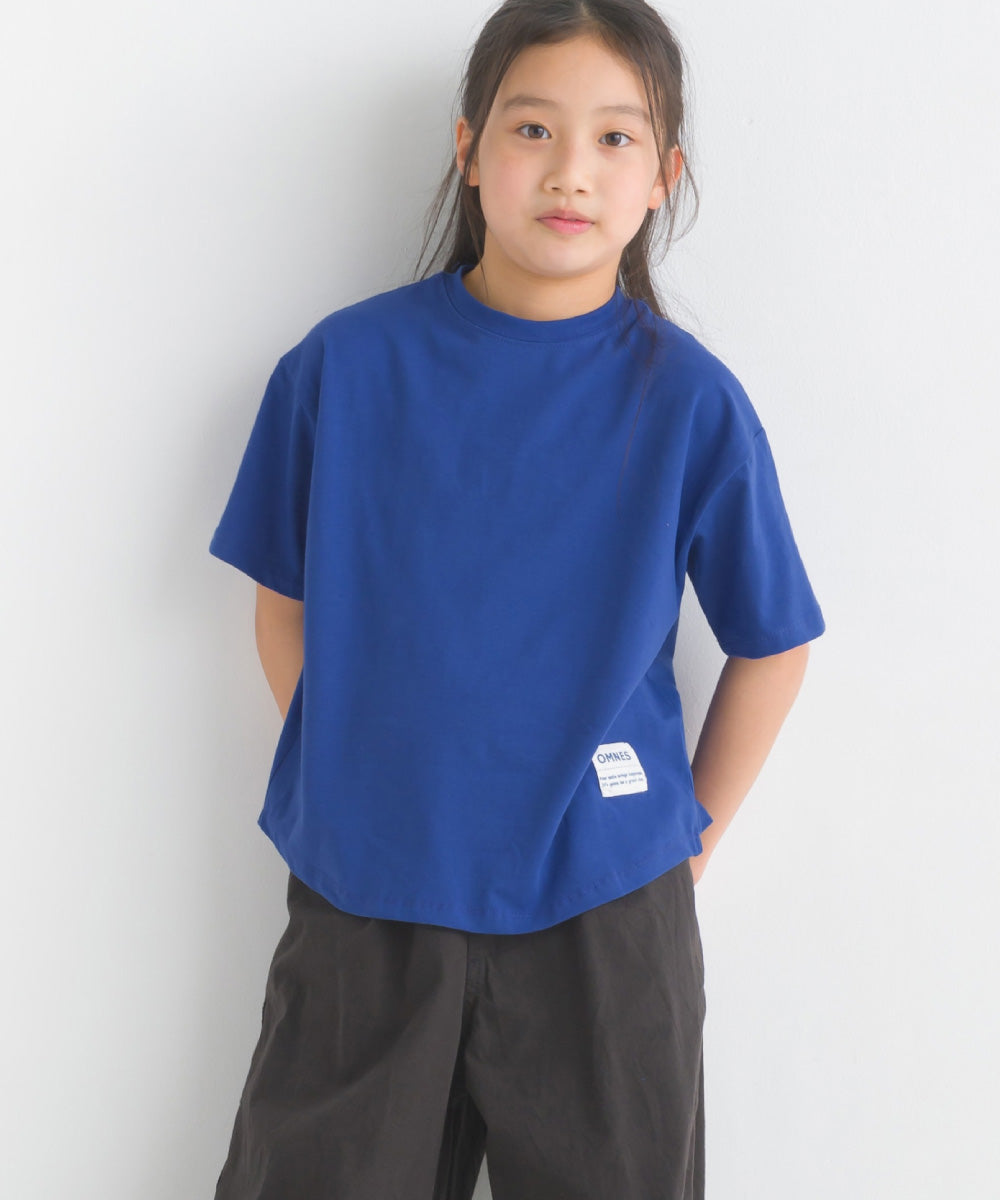 【OMNES】キッズ コットンベア天 半袖Tシャツ【7122-5254】