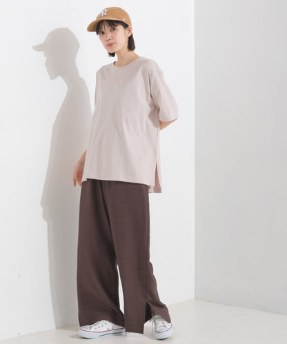 【OMNES】超撥水加工 ワイド半袖Tシャツ【7122-5299】