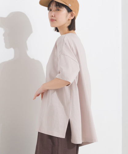 【OMNES】超撥水加工 ワイド半袖Tシャツ【7122-5299】