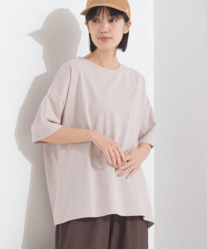 【OMNES】超撥水加工 ワイド半袖Tシャツ【7122-5299】