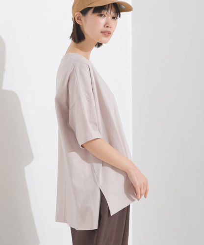 【OMNES】超撥水加工 ワイド半袖Tシャツ【7122-5299】