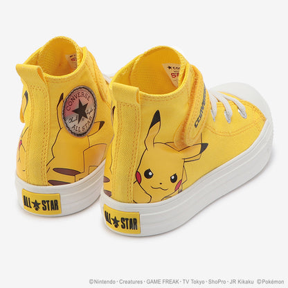 【hbA】【CONVERSE】コンバース CHILD ALL STAR LIGHT POKEMON V-1 HI チャイルド オールスター ライト ポケモン Ｖ－１ ＨＩ【7301-22029】