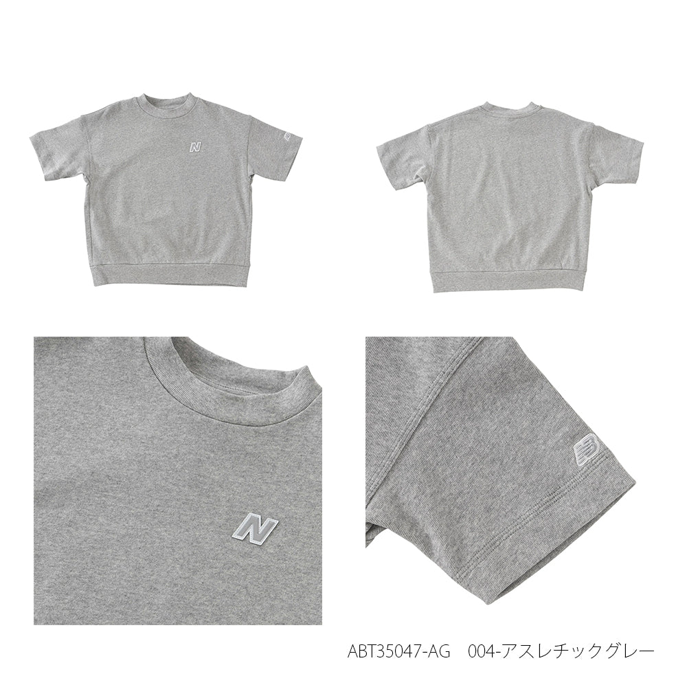 【hbB】【New Balance】ニューバランス NB ヘビーウェイトオーバサイズショートスリーブTシャツ ABT35047【7301-23029】