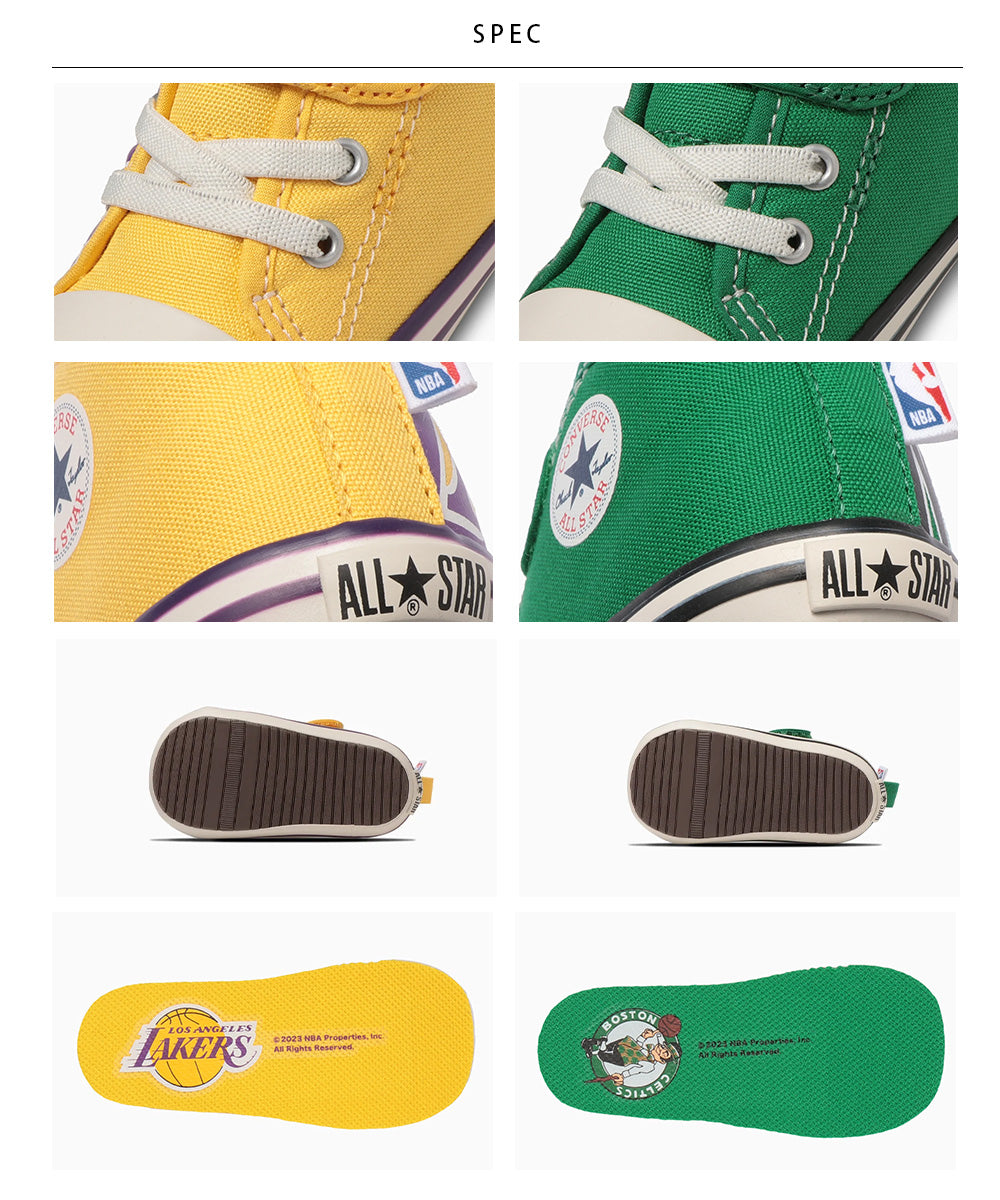 【hbA】【CONVERSE】コンバース BABY ALL STAR N NBA SLIP OX ベビー オールスター Ｎ ＮＢＡ Ｖ－１【7301-23118】