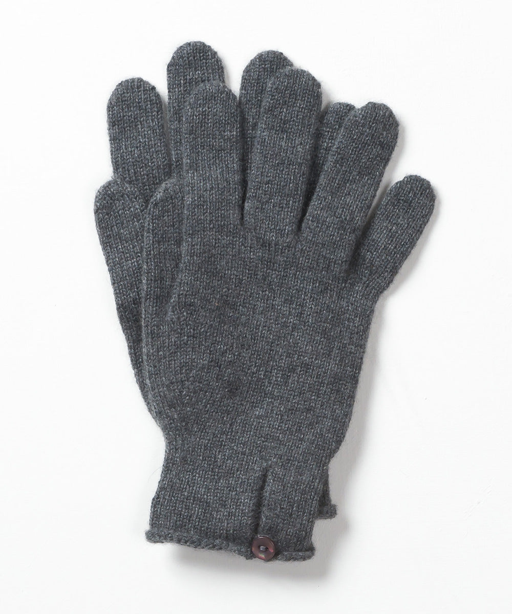 【Johnstons】ジョンストンズ カシミヤ ボタン付き ニットグローブ Cashmere Button Loop Gloves【HAY02241】【HAY2241】【並行輸入品】【9902-18005】