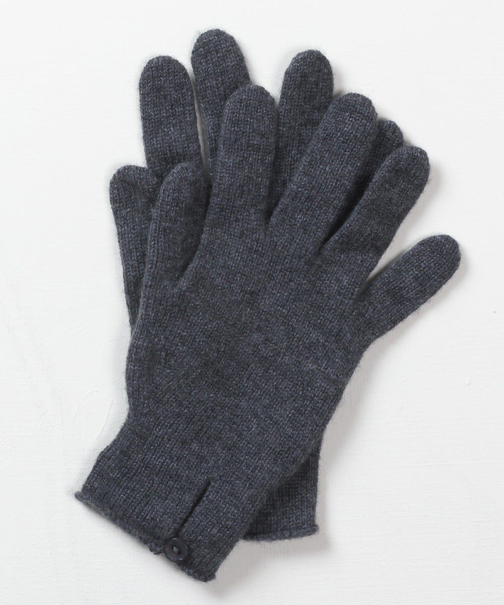 【Johnstons】ジョンストンズ カシミヤ ボタン付き ニットグローブ Cashmere Button Loop Gloves【HAY02241】【HAY2241】【並行輸入品】【9902-18005】