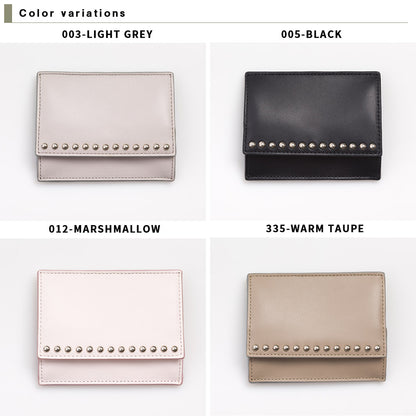 【J&M DAVIDSON】ジェイアンドエム デヴィッドソン CARD COIN PURSE WITH STUDS カード コイン パース ウィズ スタッズ 財布 SCCP-1XX-SCXX コインケース 並行輸入品【9902-22008】