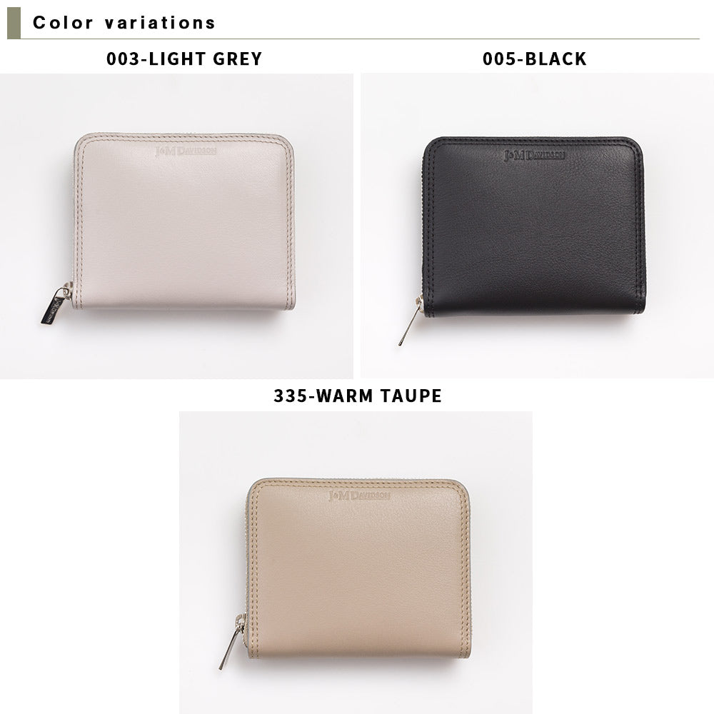 【J&M DAVIDSON】ジェイアンドエム デヴィッドソン SMALL ZIP WALLET スモール ジップ ウォレット ミニ財布 SSZW-0XX-SCXX スモールウォレット 並行輸入品【9902-22010】