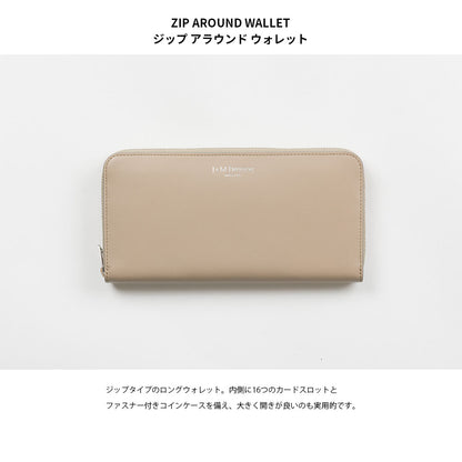 【J&M DAVIDSON】ジェイアンドエム デヴィッドソン ZIP AROUND WALLET ジップ アラウンド ウォレット SZAW-0XX-SCXX 長財布 ラウンドファスナー 並行輸入品【9902-22021】
