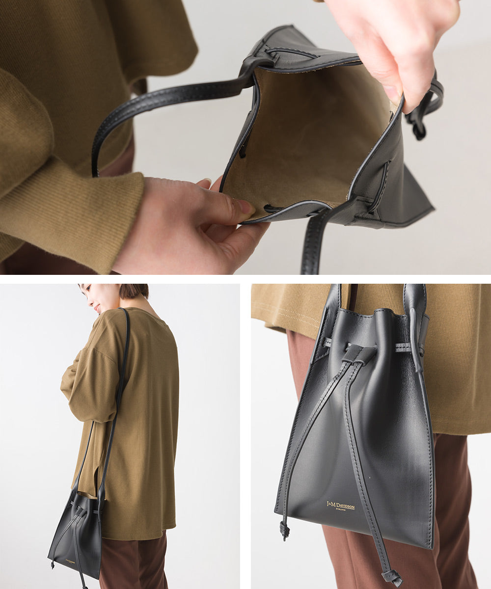 J&M DAVIDSON】ジェイアンドエム デヴィッドソン FURROW TOTE MINI