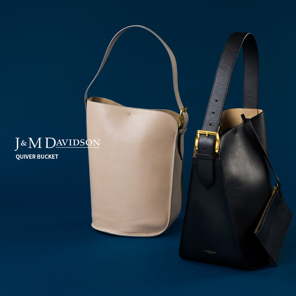 【J&M DAVIDSON】ジェイアンドエム デヴィッドソン QUIVER BUCKET クイバー バケット ショルダーバッグ 肩掛け バケットバッグ LQVB-0XX-SCXX 並行輸入品【9902-22027】