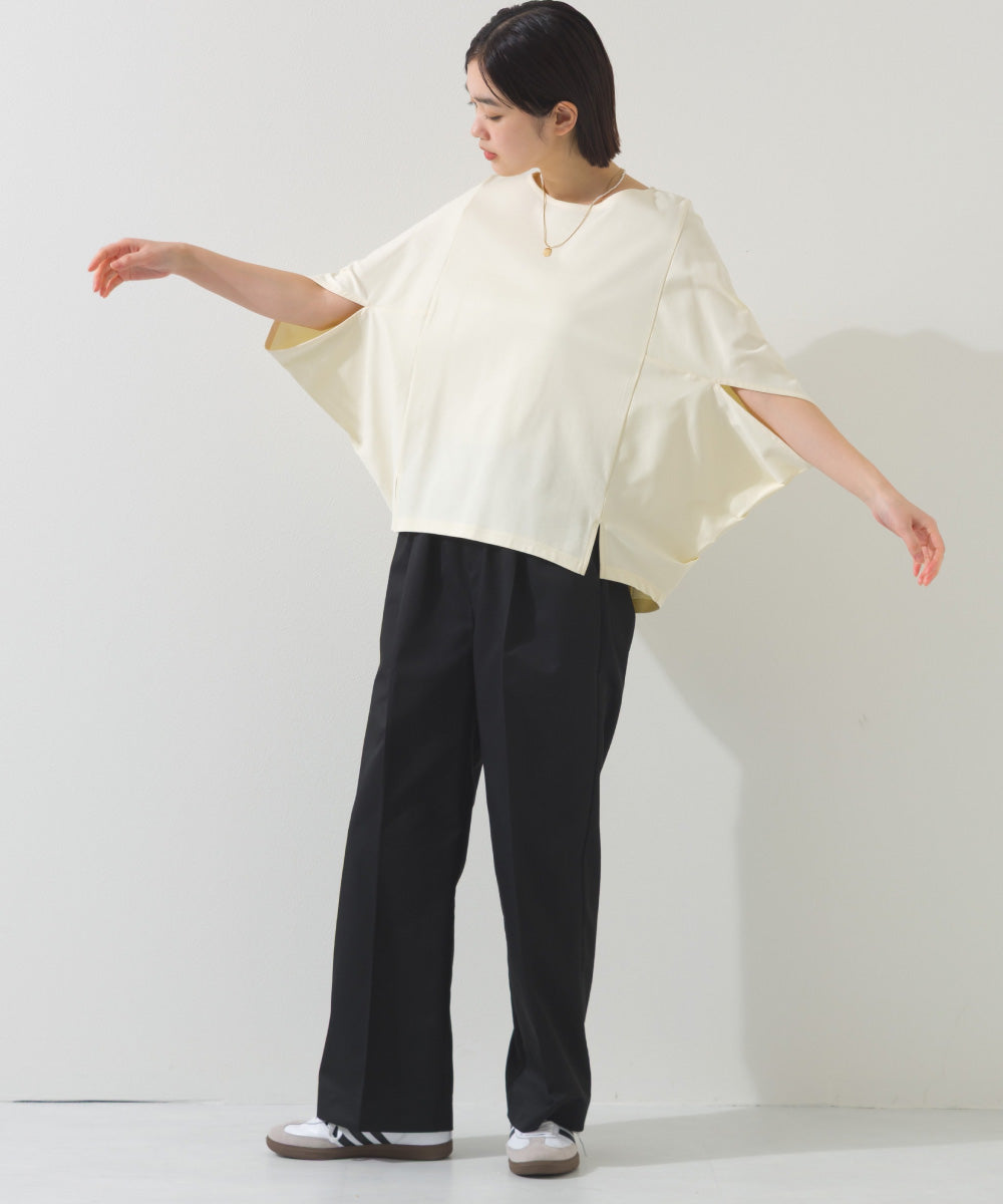 【OMNES】スッキリセンタープレスイージーパンツ【A420014OMN】