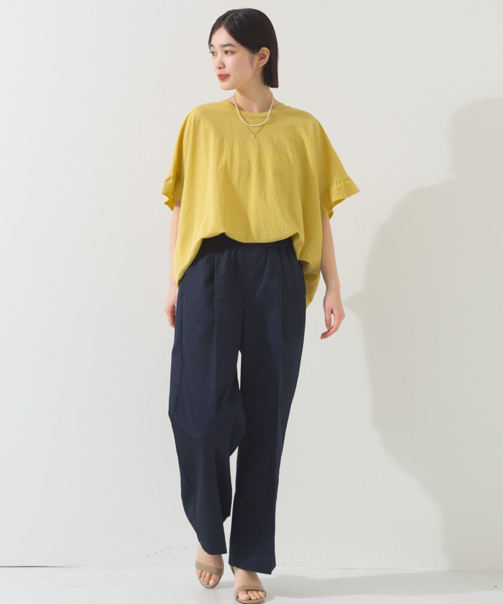 【OMNES】スッキリセンタープレスイージーパンツ【A420014OMN】