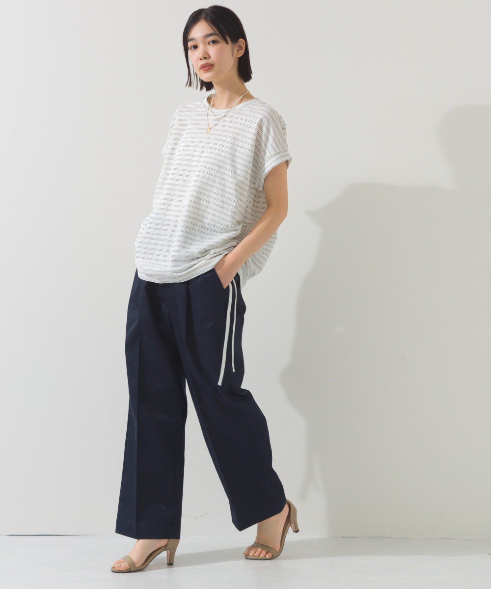 【OMNES】スッキリセンタープレスイージーパンツ【A420014OMN】