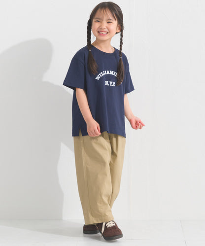 【hbB】【OMNES】キッズ ウォッシュ加工 ダンプサーカスバルーンパンツ【A420037OMN】