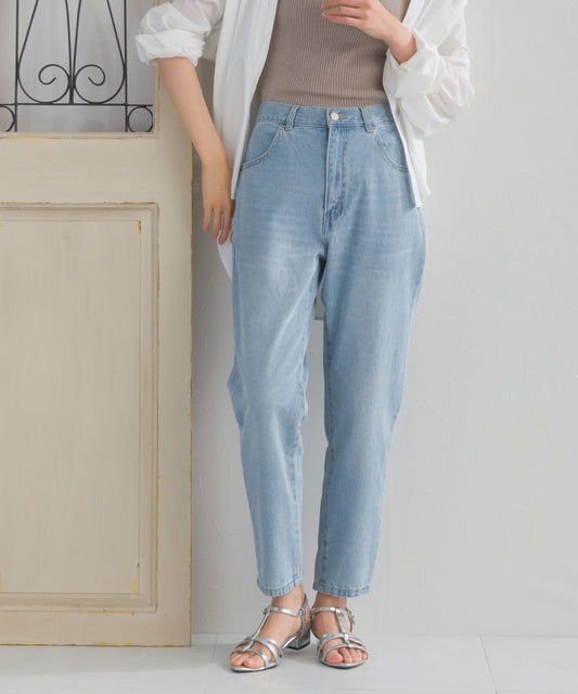 【OMNES】ヴィンテージライクボーイフレンドデニムパンツ【A420049OMN】