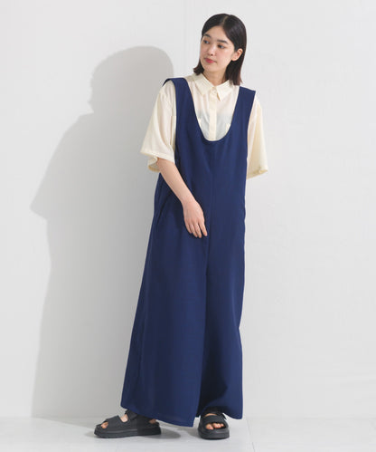 【OMNES】Uネックオールインワン【A420052OMN】