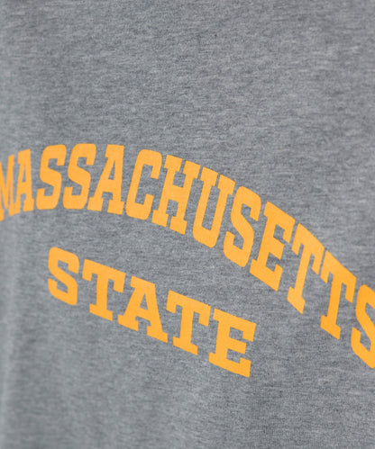 【OMNES】ロゴプリント長袖Tシャツ Massachusetts【A450005OMN】