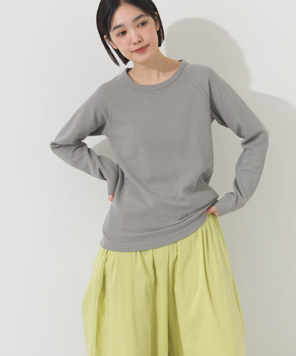 【OMNES】ジャガードラグラン長袖Tシャツ【A450011OMN】