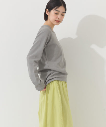 【OMNES】ジャガードラグラン長袖Tシャツ【A450011OMN】