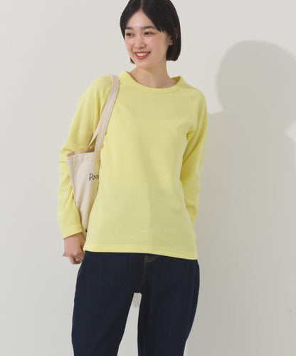 【OMNES】ジャガードラグラン長袖Tシャツ【A450011OMN】