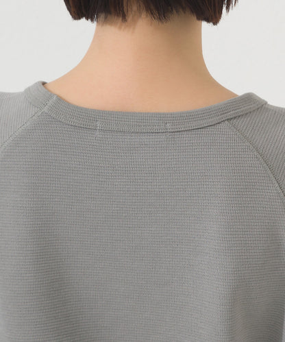 【OMNES】ジャガードラグラン長袖Tシャツ【A450011OMN】