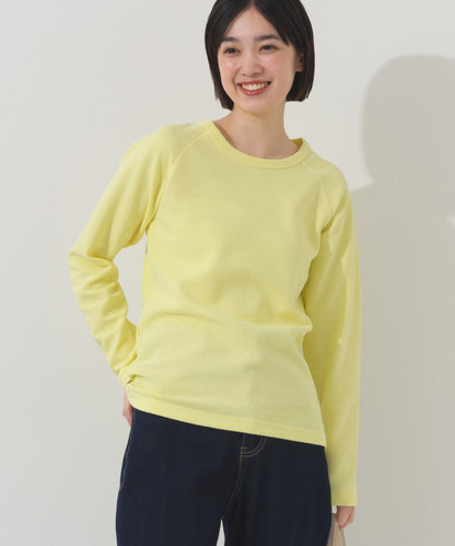 【OMNES】ジャガードラグラン長袖Tシャツ【A450011OMN】