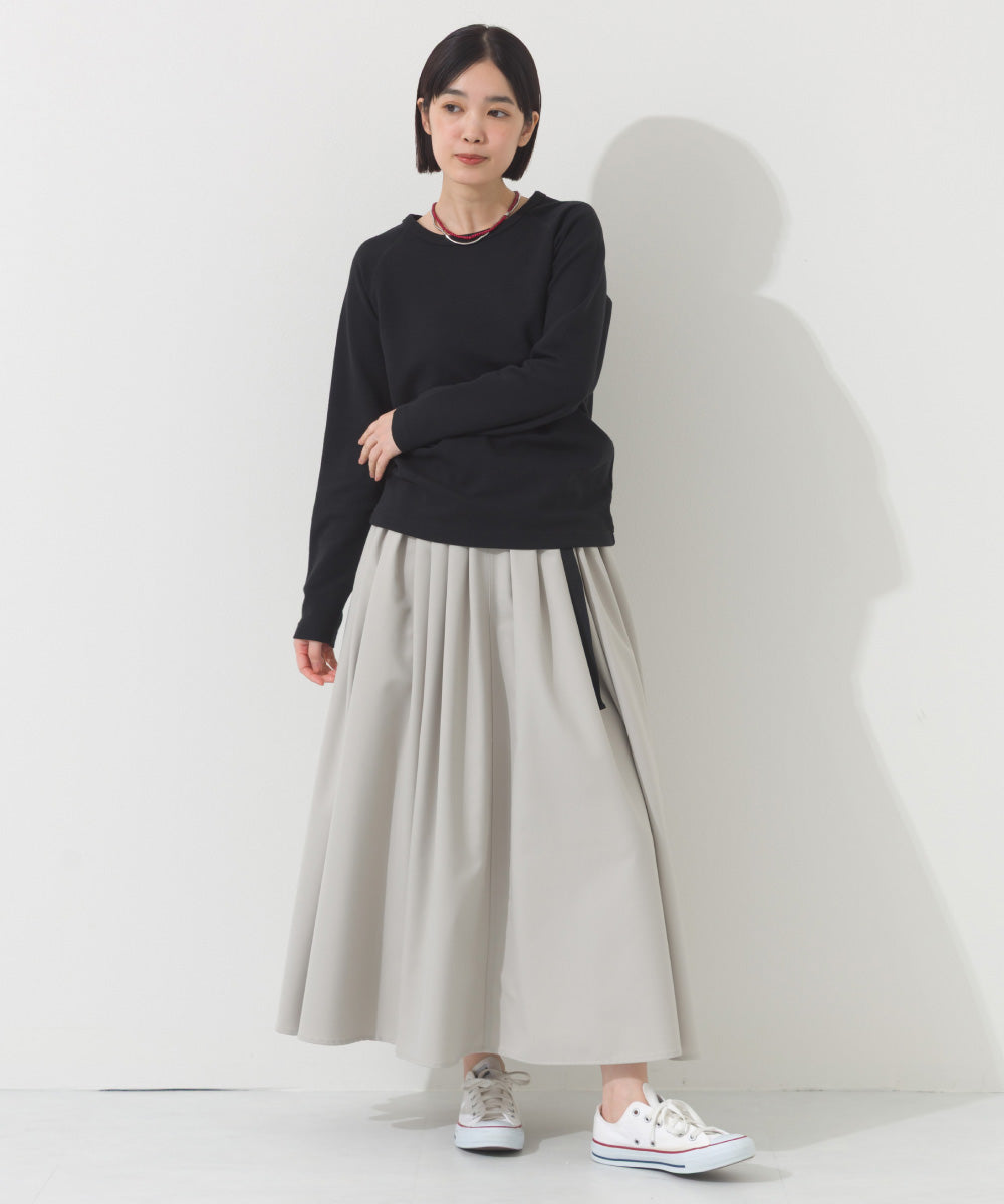 【OMNES】ジャガードラグラン長袖Tシャツ【A450011OMN】