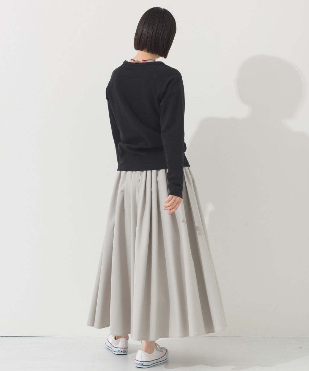 【OMNES】ジャガードラグラン長袖Tシャツ【A450011OMN】