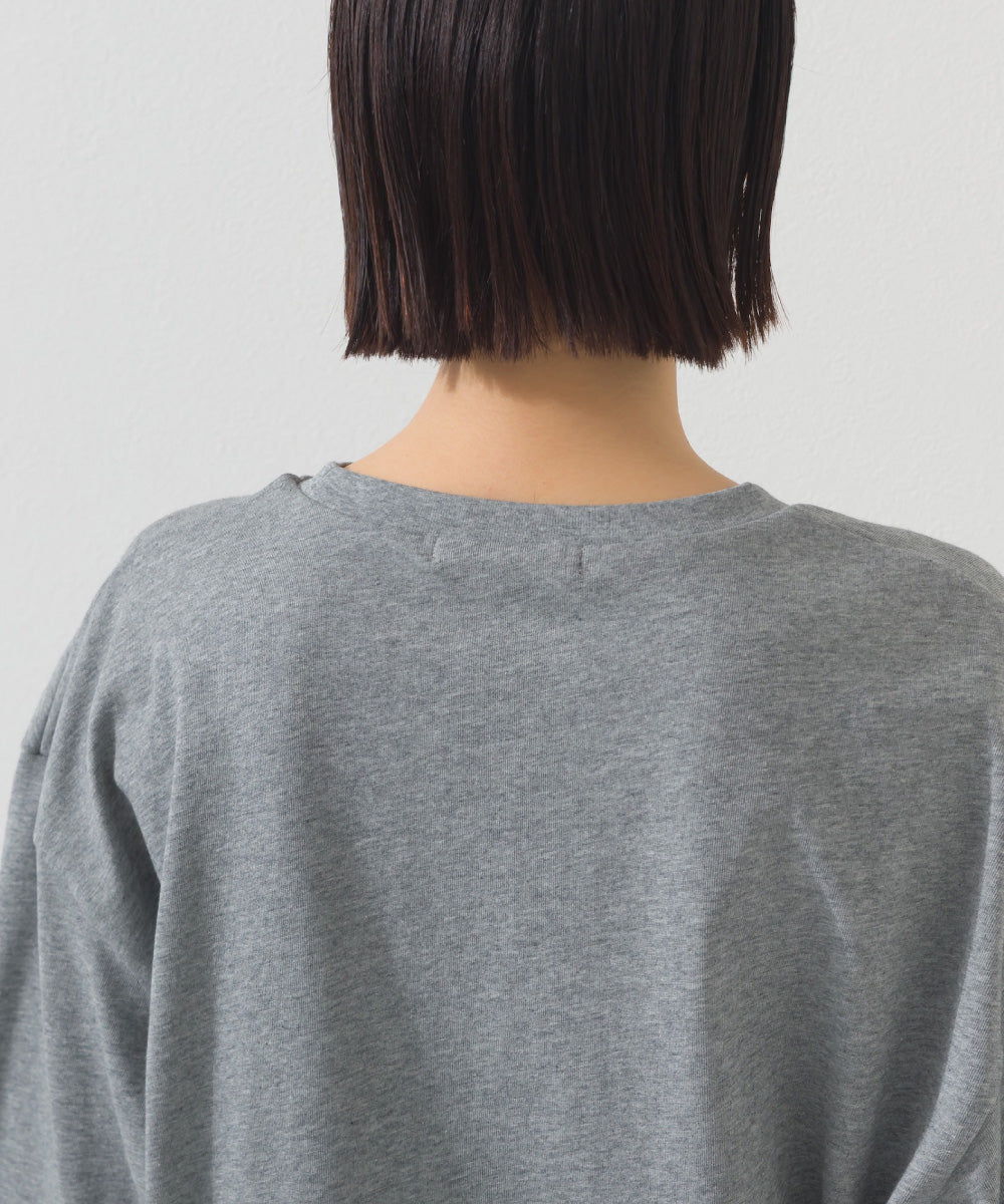 【OMNES】プリントロゴ七分袖Tシャツ BROOKLYN【A450015OMN】