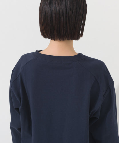 【OMNES】ロゴプリント長袖Tシャツ EASTVILLAGE【A450022OMN】