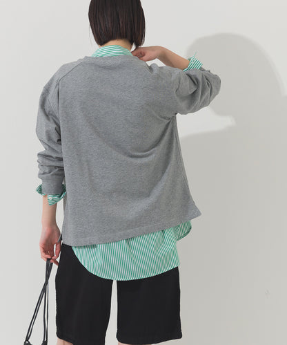 【OMNES】ロゴプリント長袖Tシャツ EASTVILLAGE【A450022OMN】