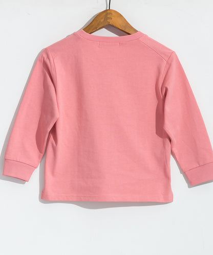 【hbB】【OMNES】キッズ ロゴプリント長袖Tシャツ EASTVILLAGE【A450023OMN】