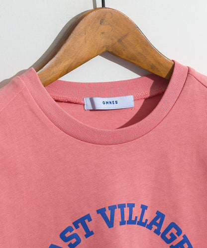 【hbB】【OMNES】キッズ ロゴプリント長袖Tシャツ EASTVILLAGE【A450023OMN】