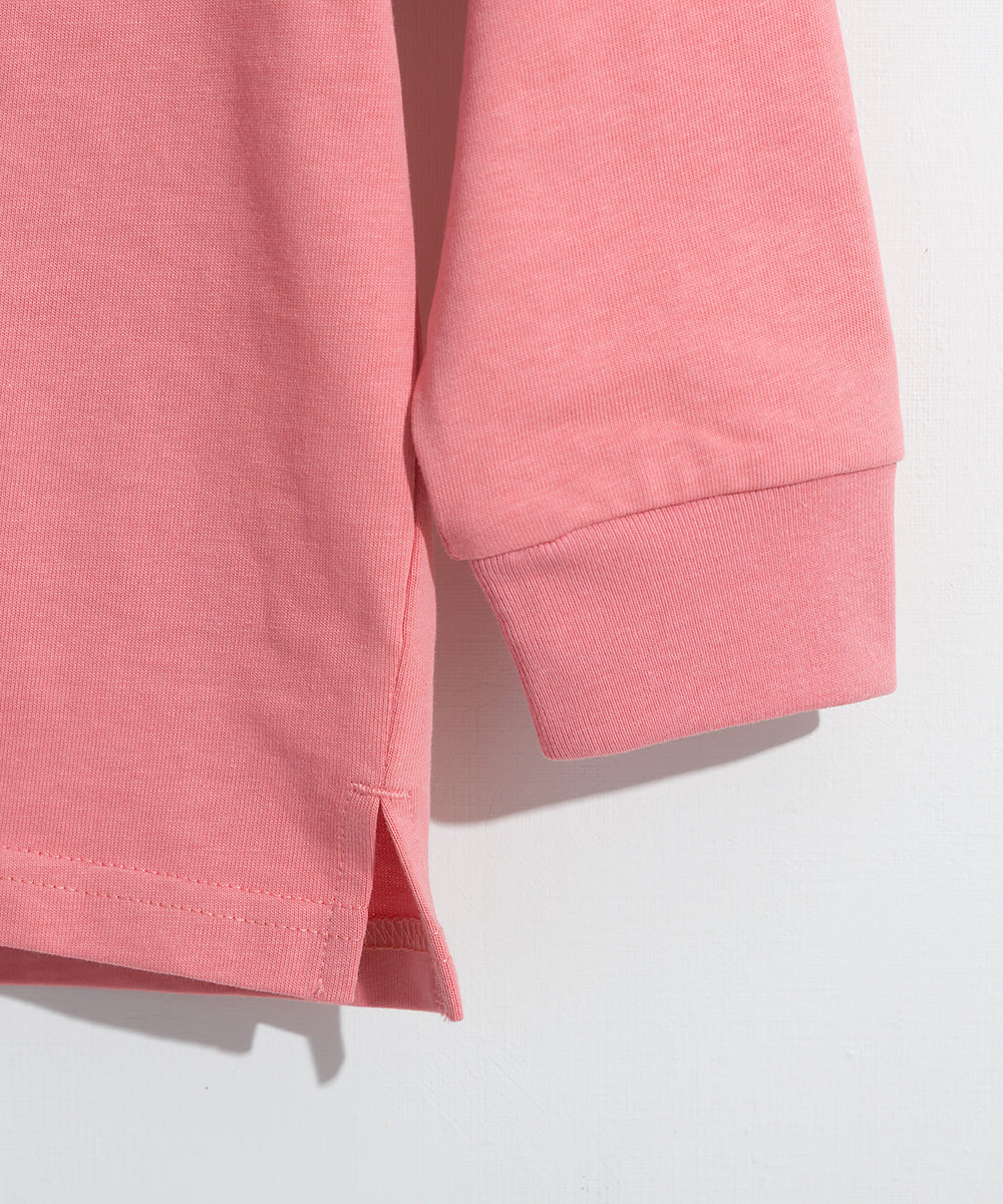【hbB】【OMNES】キッズ ロゴプリント長袖Tシャツ EASTVILLAGE【A450023OMN】