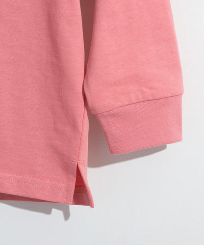 【hbB】【OMNES】キッズ ロゴプリント長袖Tシャツ EASTVILLAGE【A450023OMN】