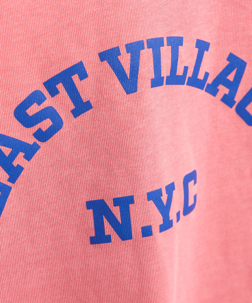 【hbB】【OMNES】キッズ ロゴプリント長袖Tシャツ EASTVILLAGE【A450023OMN】