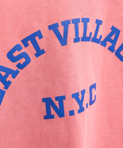 【hbB】【OMNES】キッズ ロゴプリント長袖Tシャツ EASTVILLAGE【A450023OMN】