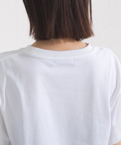 【OMNES】UVカット ロゴプリント半袖Tシャツ WILLIAMSBURG 紫外線遮蔽率99.7％【S450077OMN】