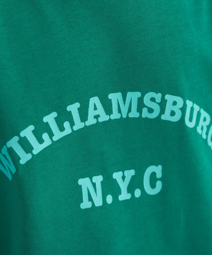 【OMNES】キッズ UVカット ロゴプリント半袖Tシャツ WILLIAMSBURG 紫外線遮蔽率99.7％【S450078OMN】