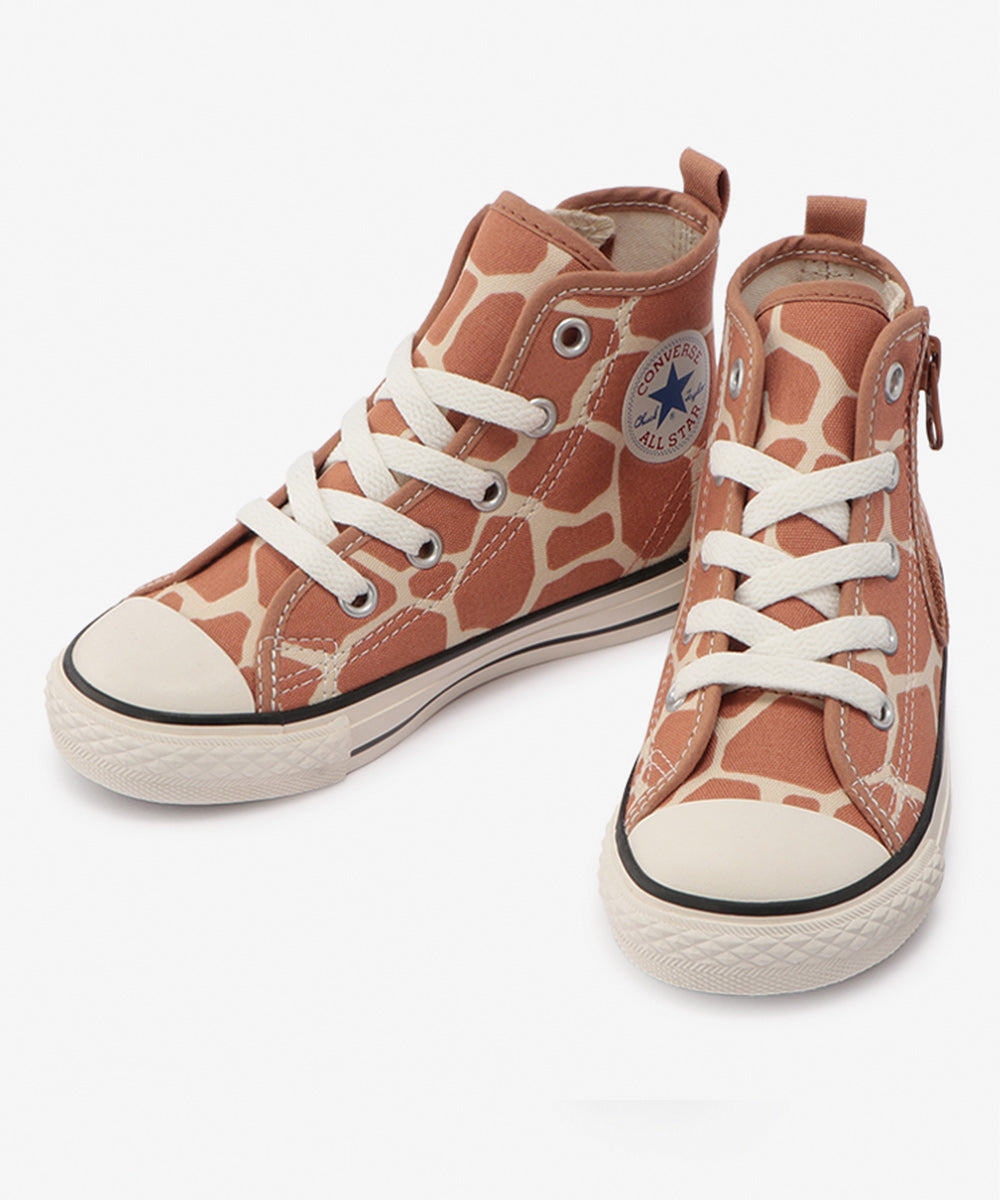 【hbA】【CONVERSE】コンバース CHILD ALL STAR N GIRAFFESPOT Z HI チャイルド オールスター Ｎ ジラフスポット Ｚ ＨＩ【7301-22019】