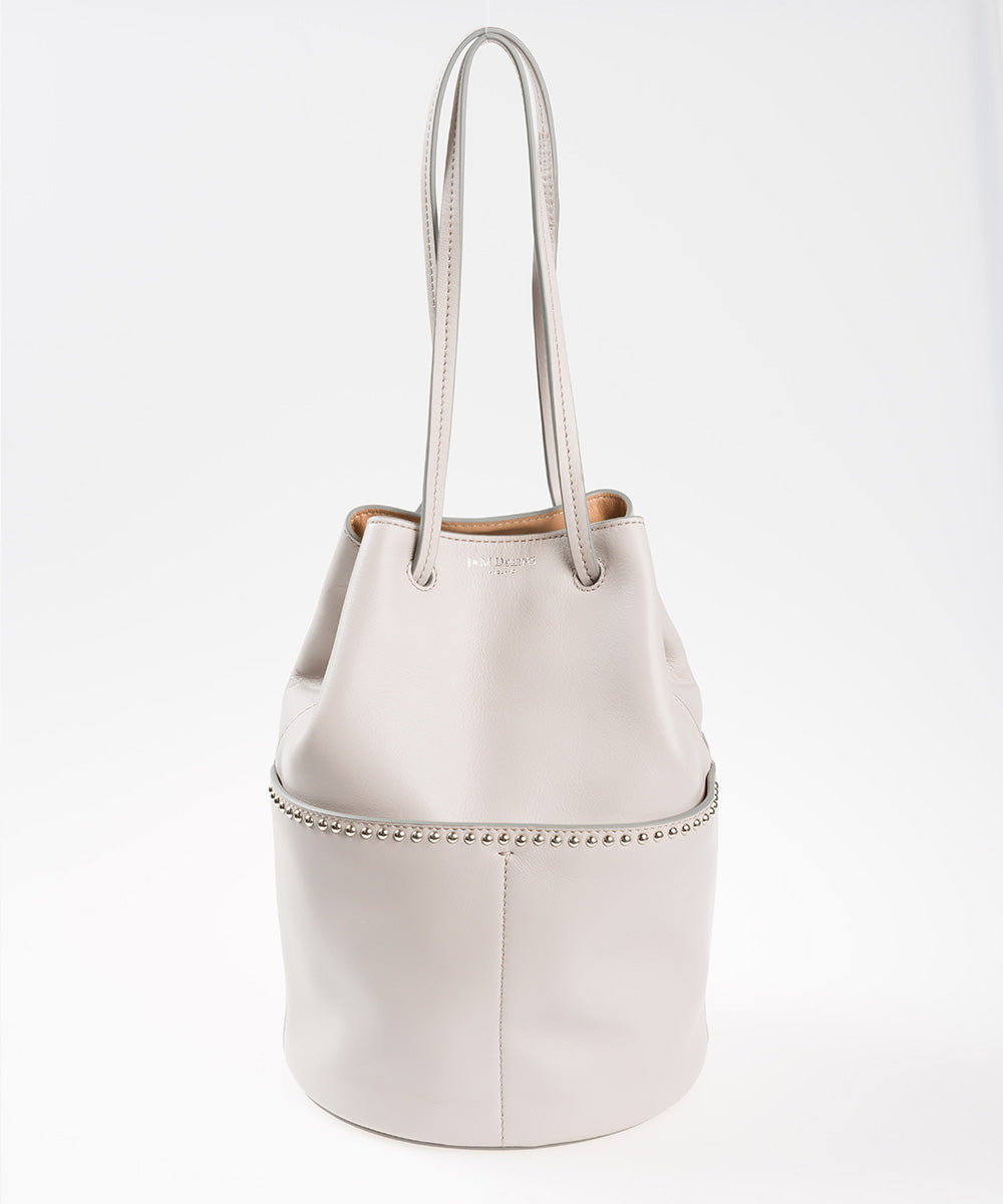 J&M DAVIDSON ホワイト　レザー　ミニデイジー J&M DAVIDSON】ジェイアンドエム デヴィッドソン MINI DAISY WITH