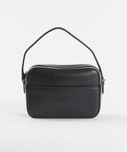 【J&M DAVIDSON】ジェイアンドエム デヴィッドソン TOP HANDLE PEBBLE MINI トップ ハンドル ぺブル ミニ スタッズ 横型ポシェット ショルダーバッグ ハンドバッグ SFLW-1XX-SCXX SLLF-0XX-SCXX 並行輸入品【9902-22018】