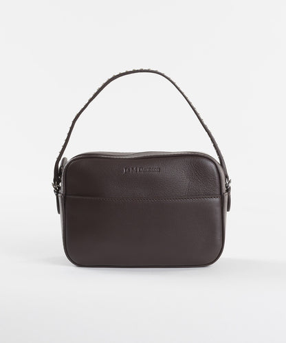 【J&M DAVIDSON】ジェイアンドエム デヴィッドソン TOP HANDLE PEBBLE MINI トップ ハンドル ぺブル ミニ スタッズ 横型ポシェット ショルダーバッグ ハンドバッグ SFLW-1XX-SCXX SLLF-0XX-SCXX 並行輸入品【9902-22018】