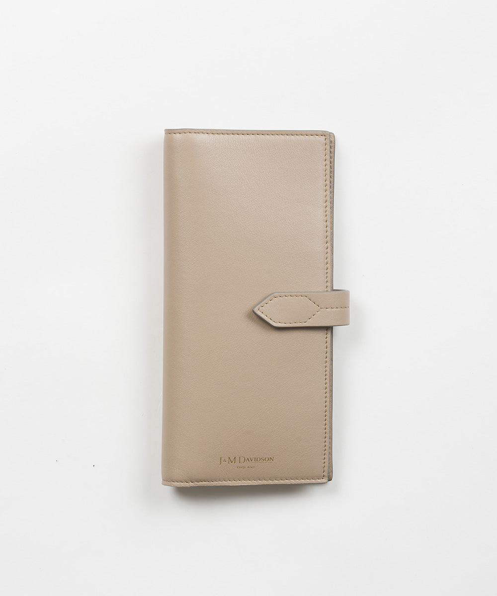 【J&M DAVIDSON】ジェイアンドエム デヴィッドソン LOSANGE LONG FOLD WALLET ロサンジ ロング フォルド ウォレット SMZA-1XX-SCXX 二つ折り財布 長財布 並行輸入品【9902-22019】