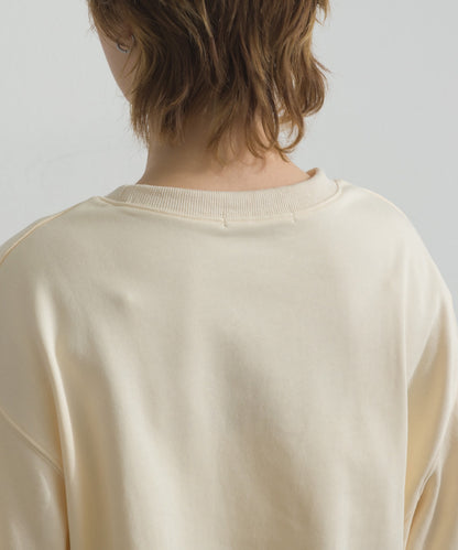 【OMNES】カレッジプリントスウェット半袖Tシャツ【S450034OMN】
