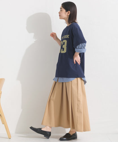 【OMNES】ロゴプリント半袖Tシャツ【S450059OMN】
