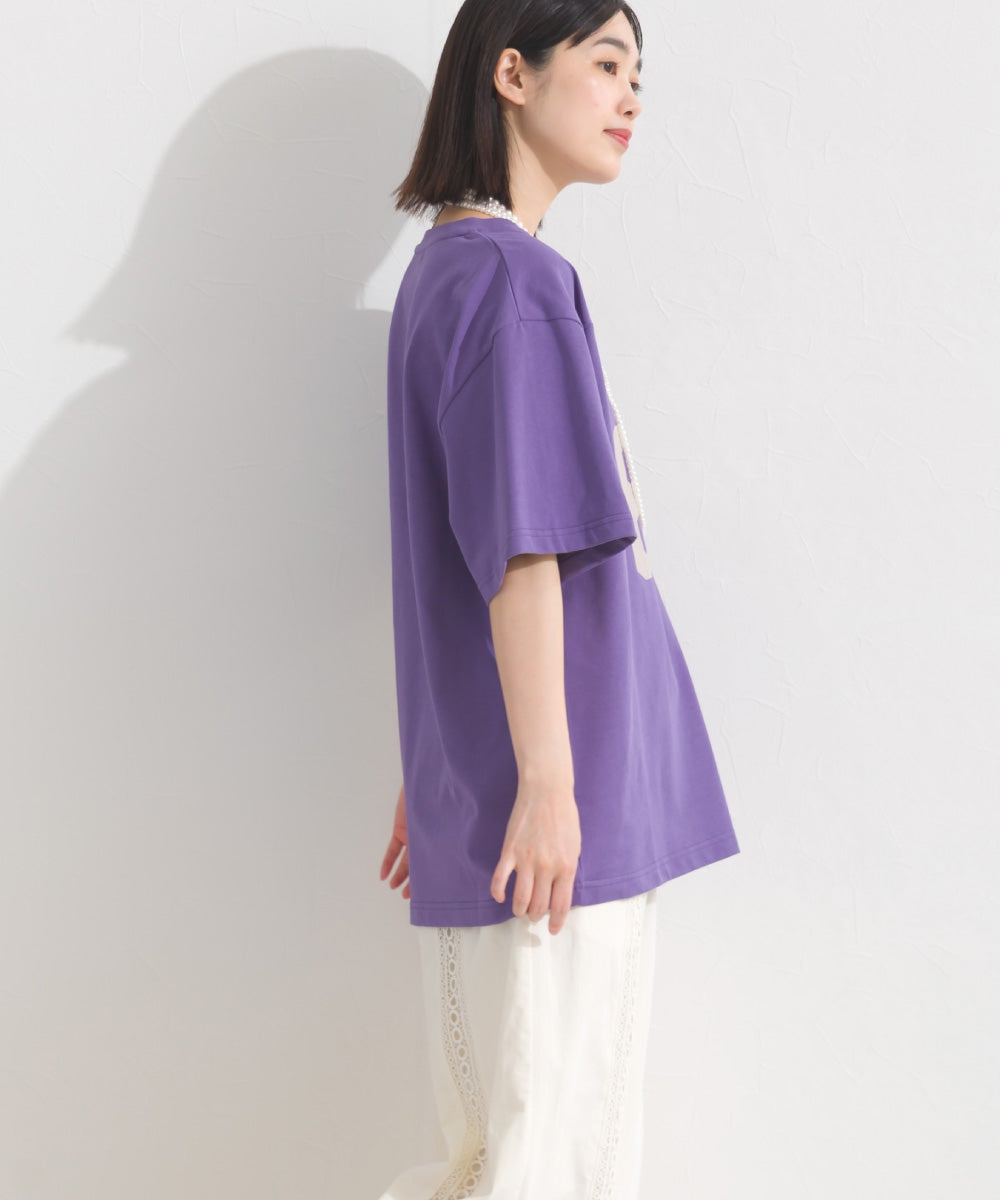 【OMNES】ロゴプリント半袖Tシャツ【S450059OMN】