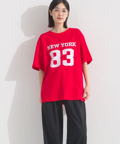 【OMNES】ロゴプリント半袖Tシャツ【S450059OMN】