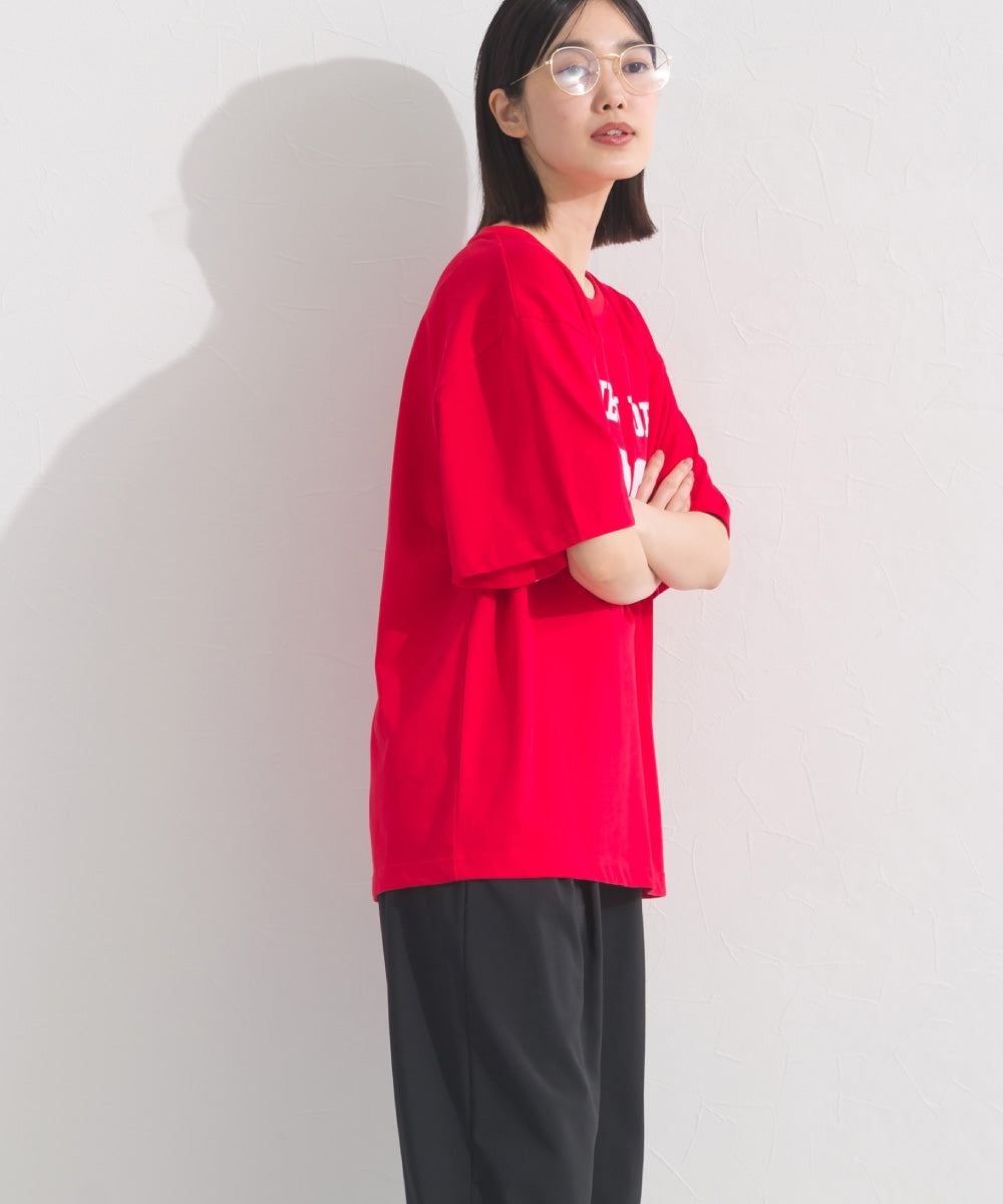 【OMNES】ロゴプリント半袖Tシャツ【S450059OMN】